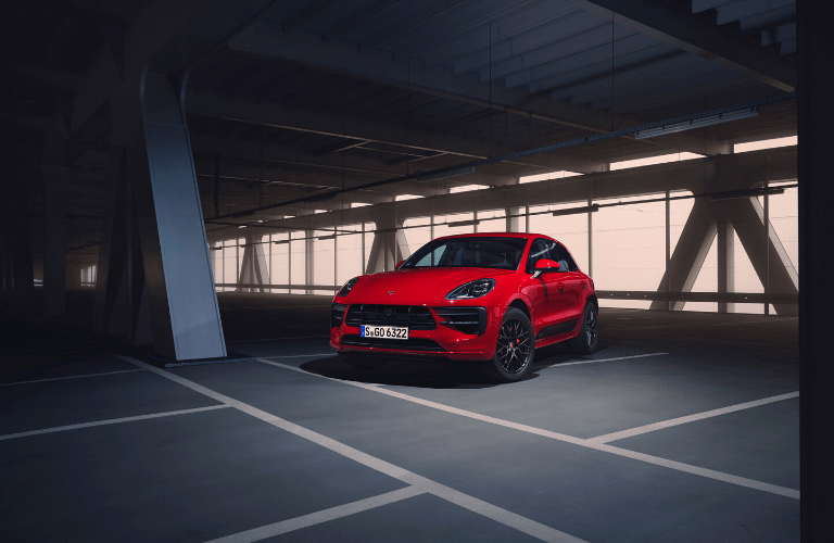 Red 2020 Porsche Macan