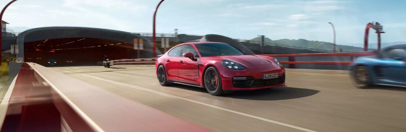 Red 2020 Porsche Panamera GTS