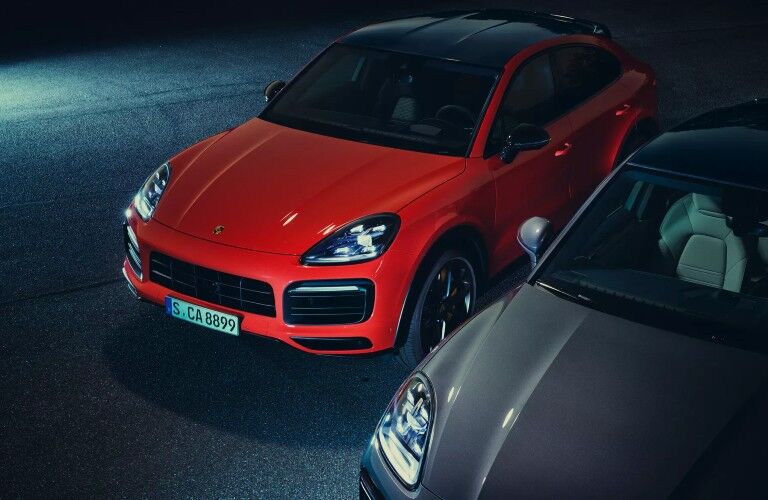 Red 2020 Porsche Cayenne Coupe
