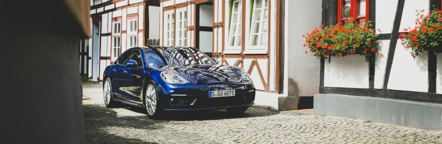 Blue 2021 Porsche Panamera