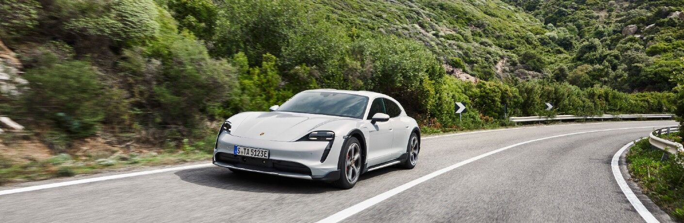 White 2021 Porsche Taycan Cross Turismo