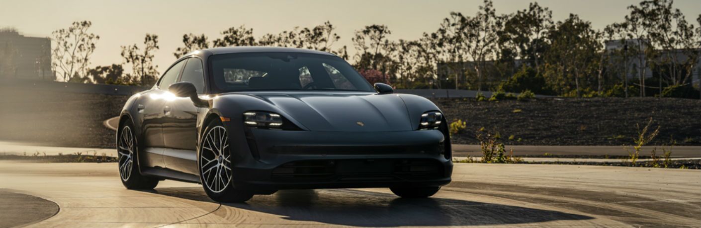 Black 2021 Porsche Taycan