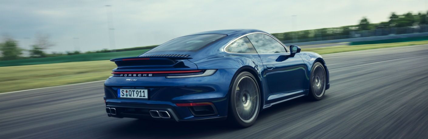 Blue 2021 Porsche 911