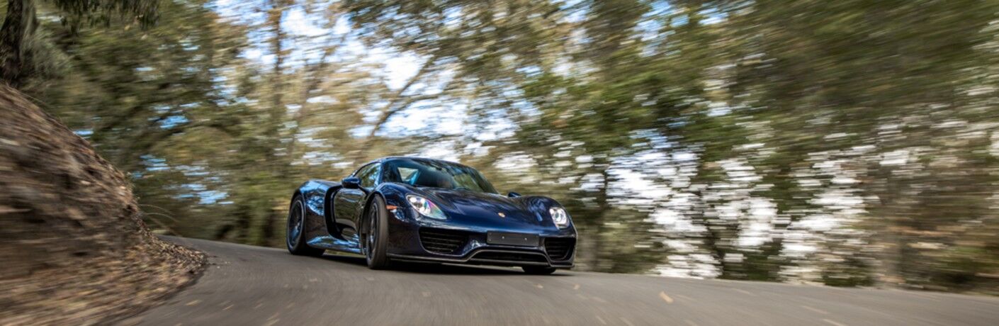 Black Porsche 918 Spyder
