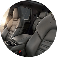 Seats in 2021 Porsche Cayenne