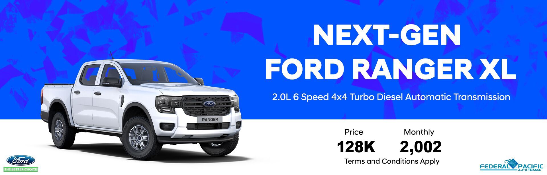 Next-Gen Ford Ranger XL