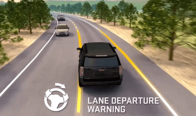 Lane Departure Alert in Saint George, SC