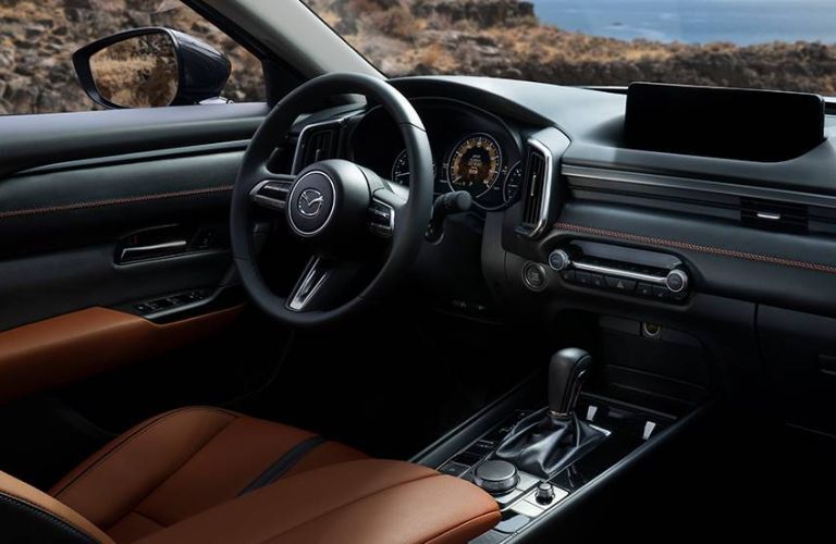 dashboard view of the 2024 Mazda CX-50