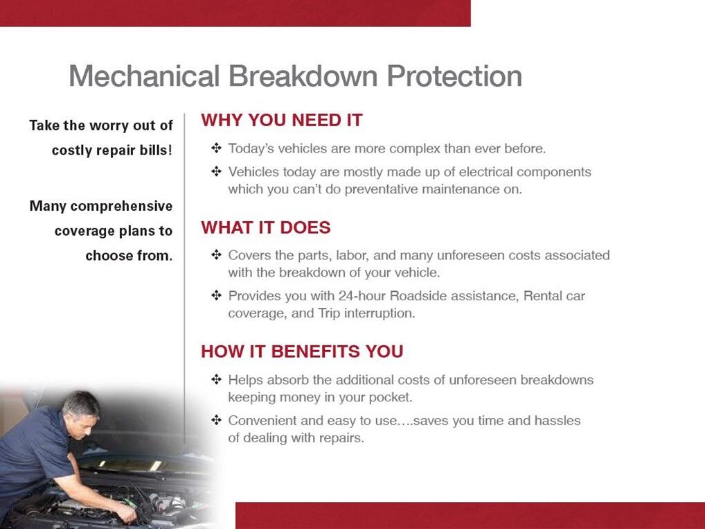Mechanical Breakdown Protection