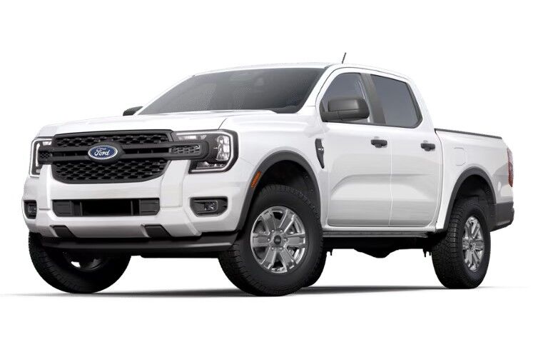 2025 Ford Ranger on white