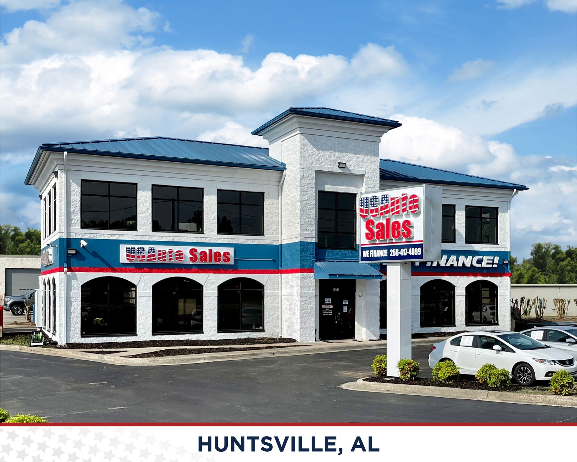 U.S. Auto Sales Huntsville, AL building