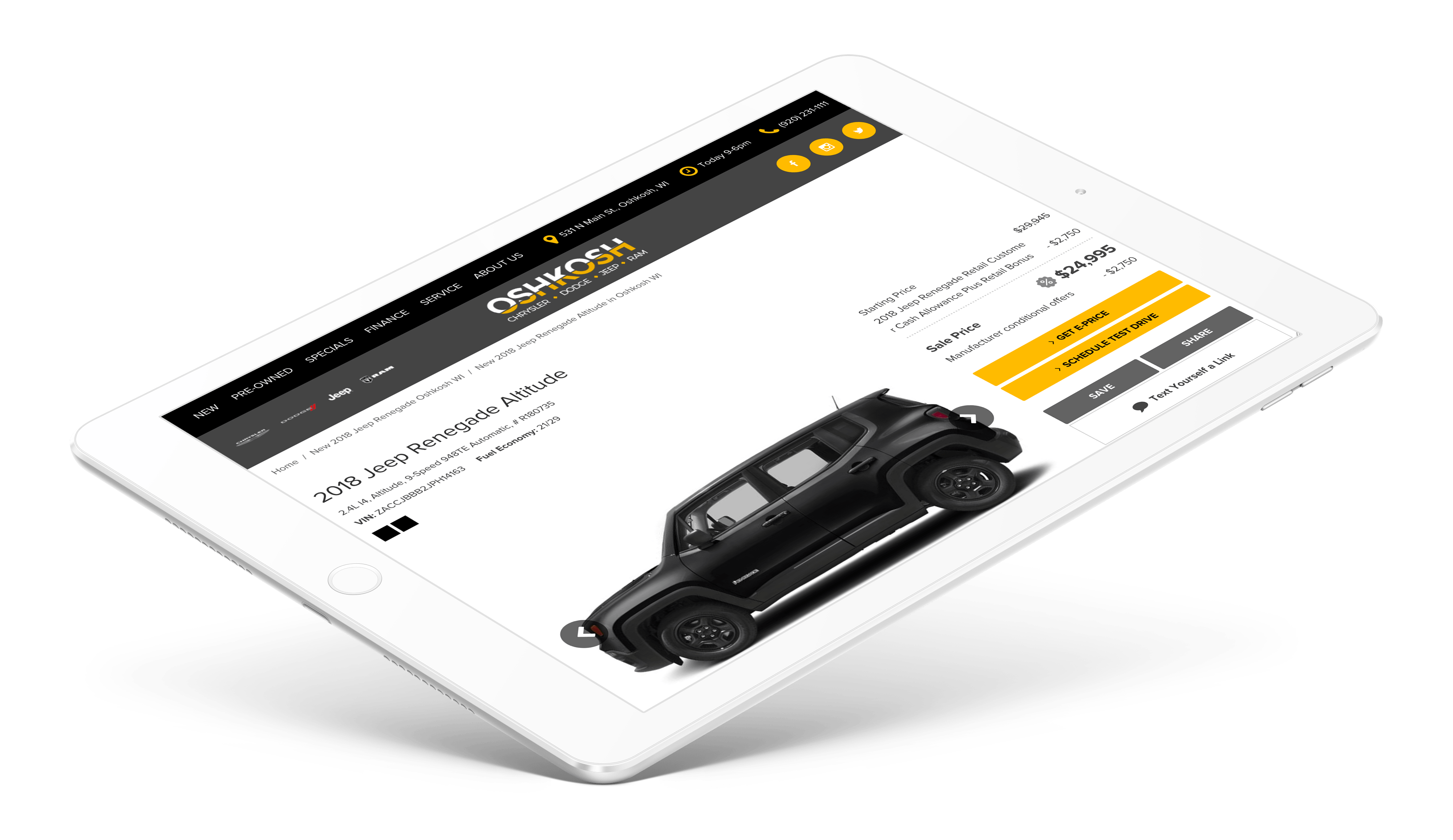 Trace CDJR in Oshkosh, WI