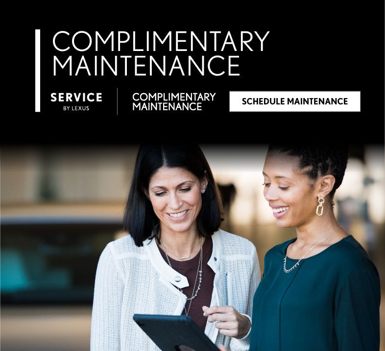 Lexus Complimentary Maintenance