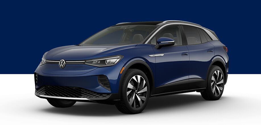 The front and driver’s side of an ID.4