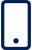 Icon showing a smartphone