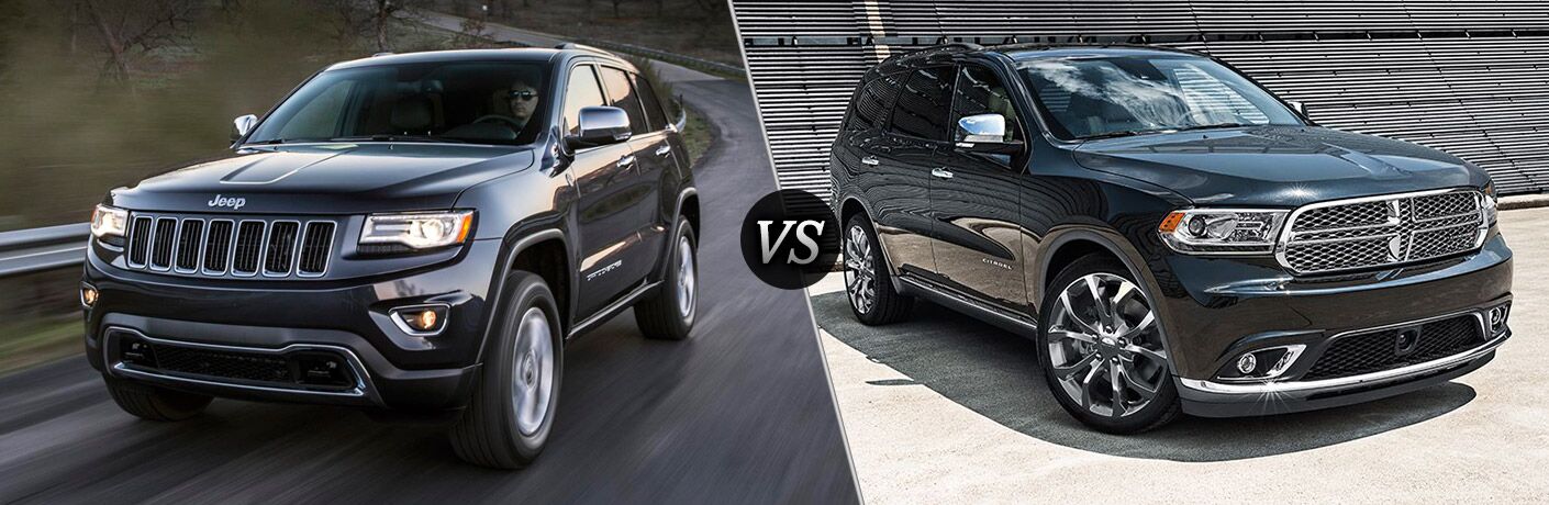 2016 Jeep Grand Cherokee vs 2016 Dodge Durango