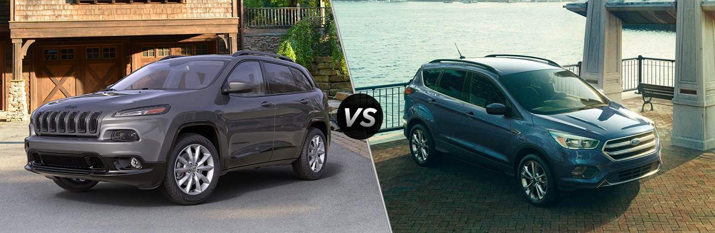 2018 Jeep Cherokee Vs 2018 Ford Escape