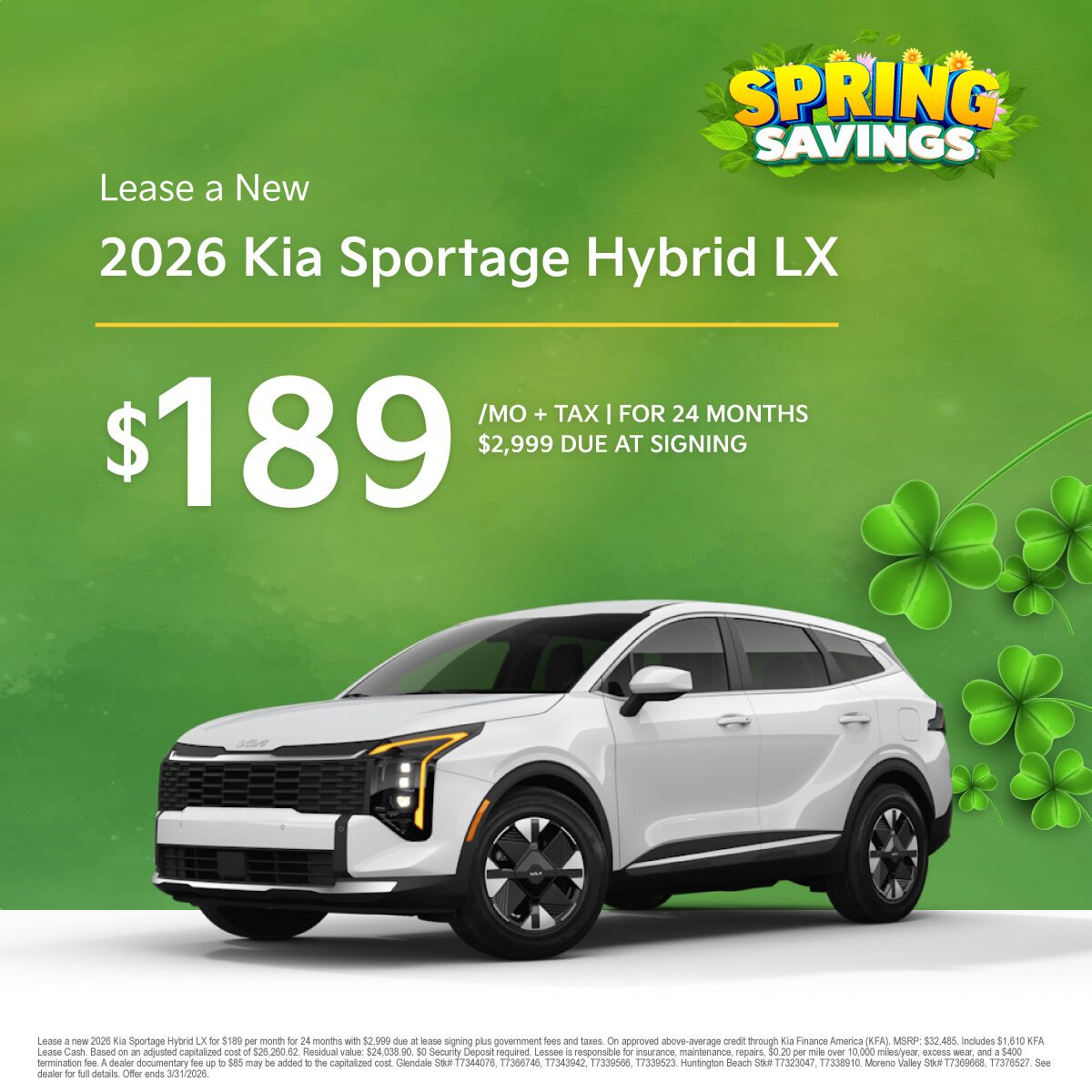 2026 Kia Sportage Hybrid EX
