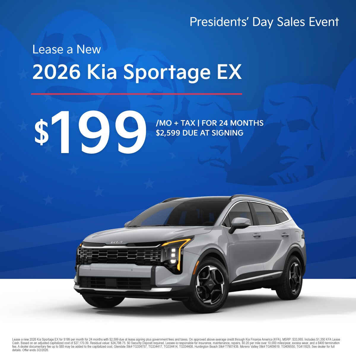 2026 Kia Sportage EX
