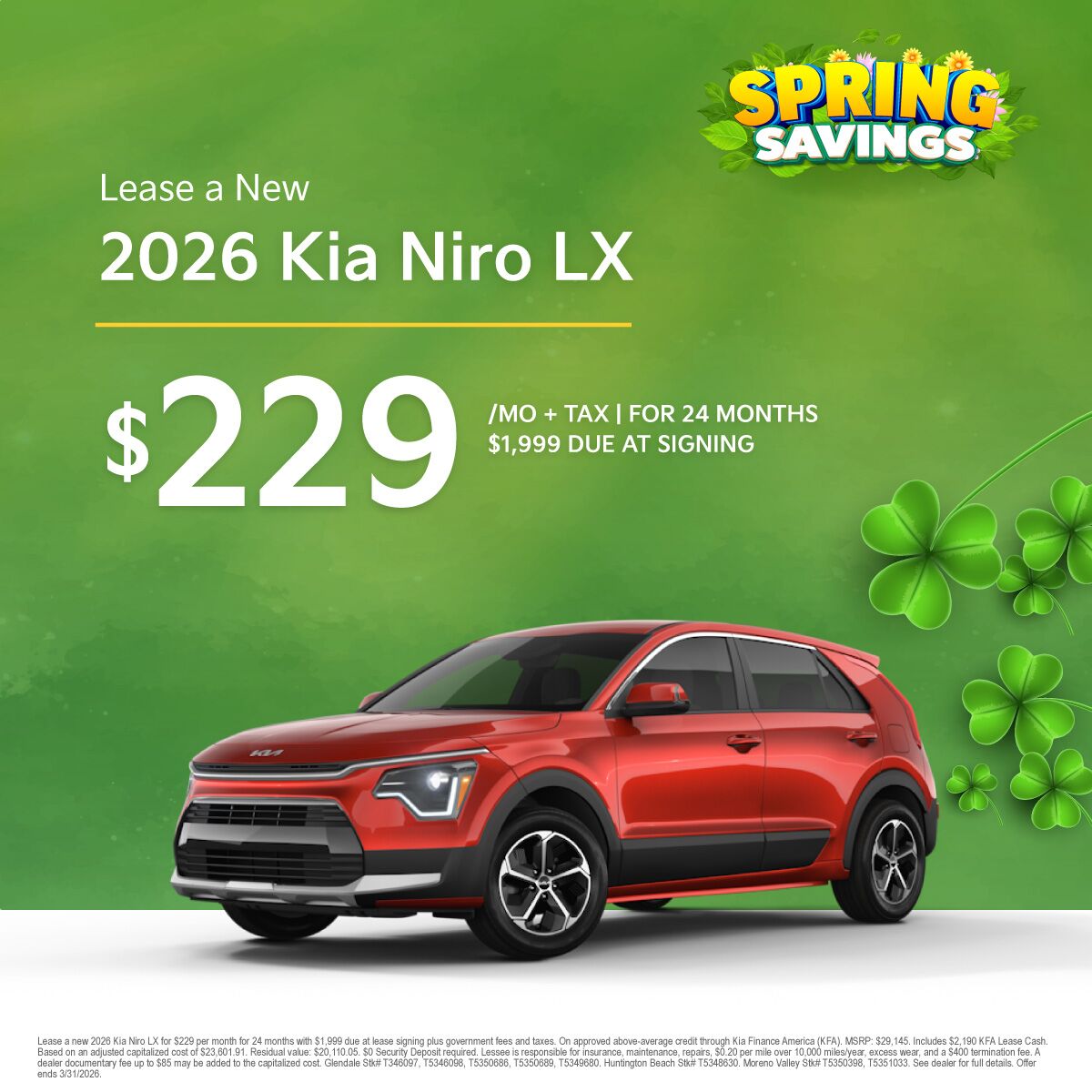 2026 Kia Niro LX