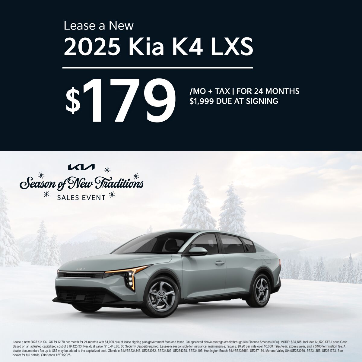 2025 Kia K4 LXS