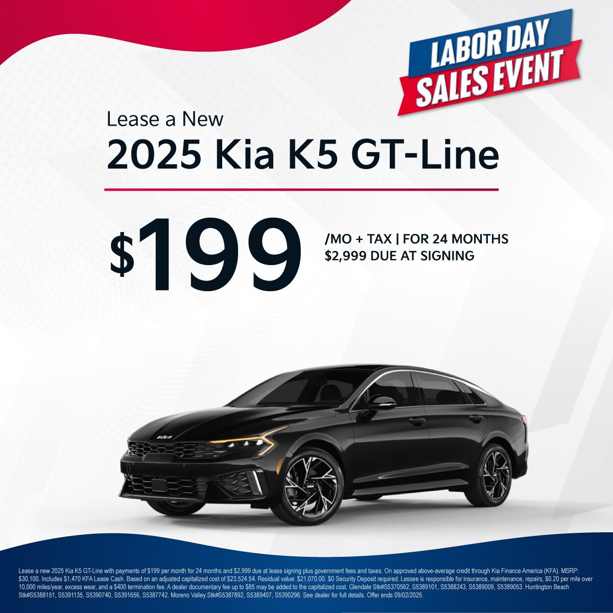 2025 Kia K5 GT-Line FWD