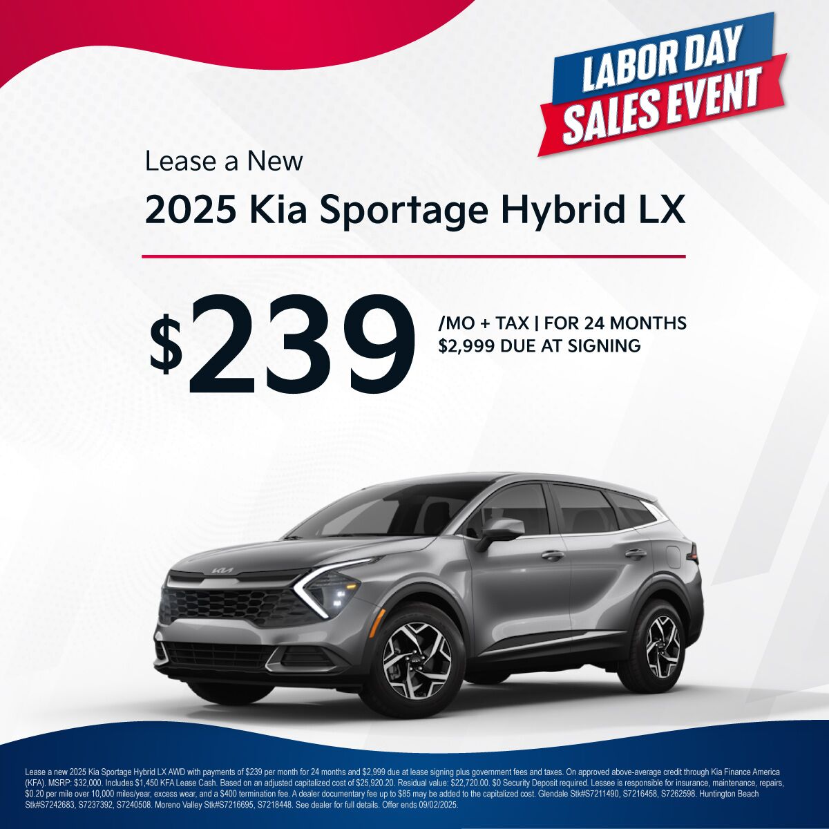 2025 Kia Sportage Hybrid LX