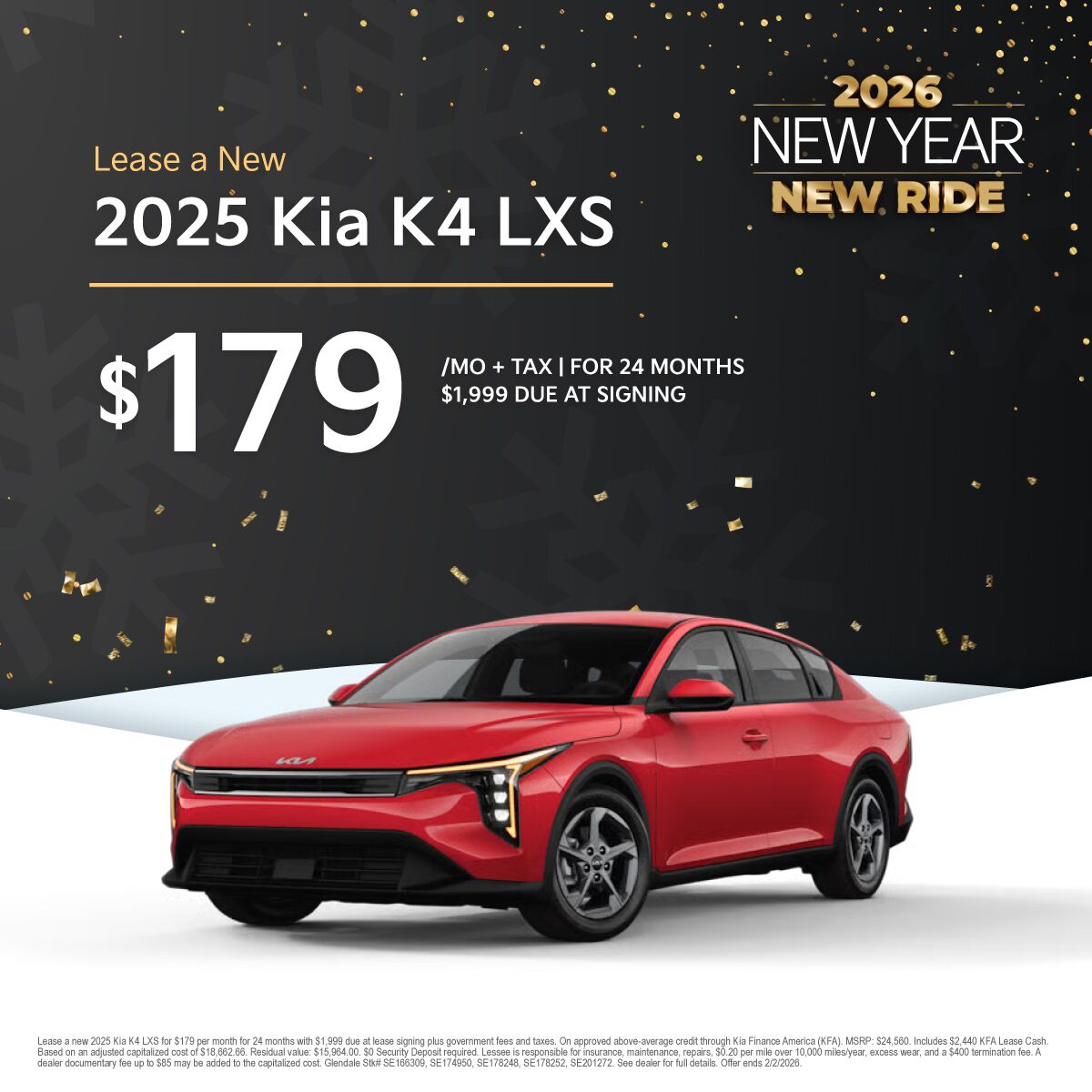 2025 Kia K4 LXS
