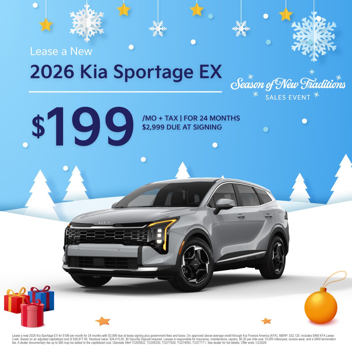 2026 Kia Sportage EX