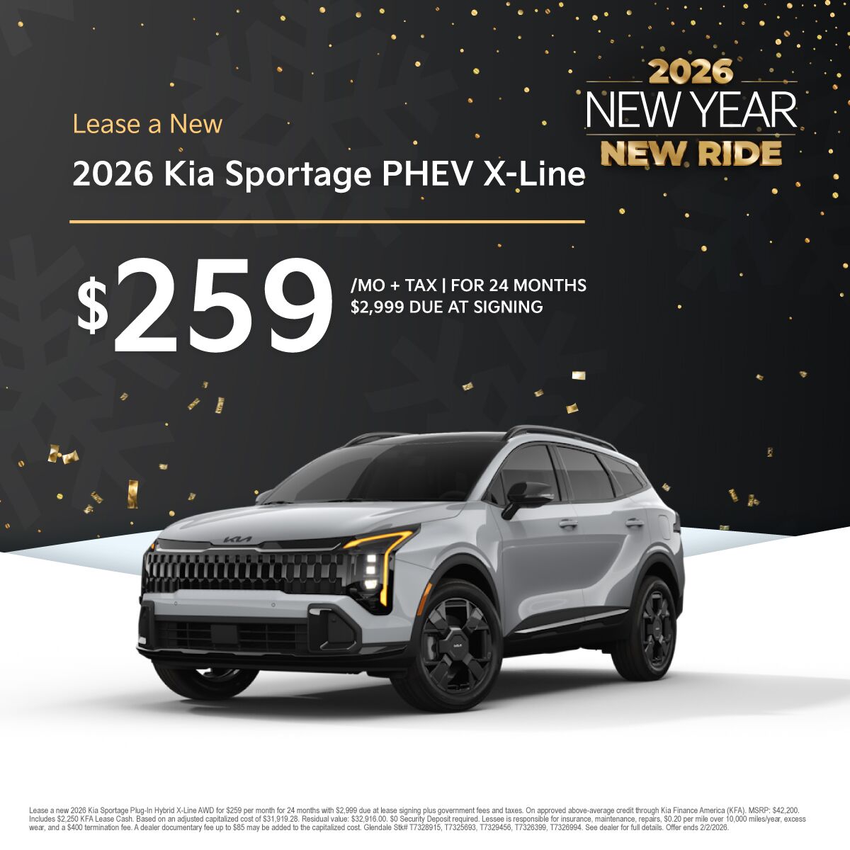 2026 Kia Sportage Plug-in Hybrid X-Line