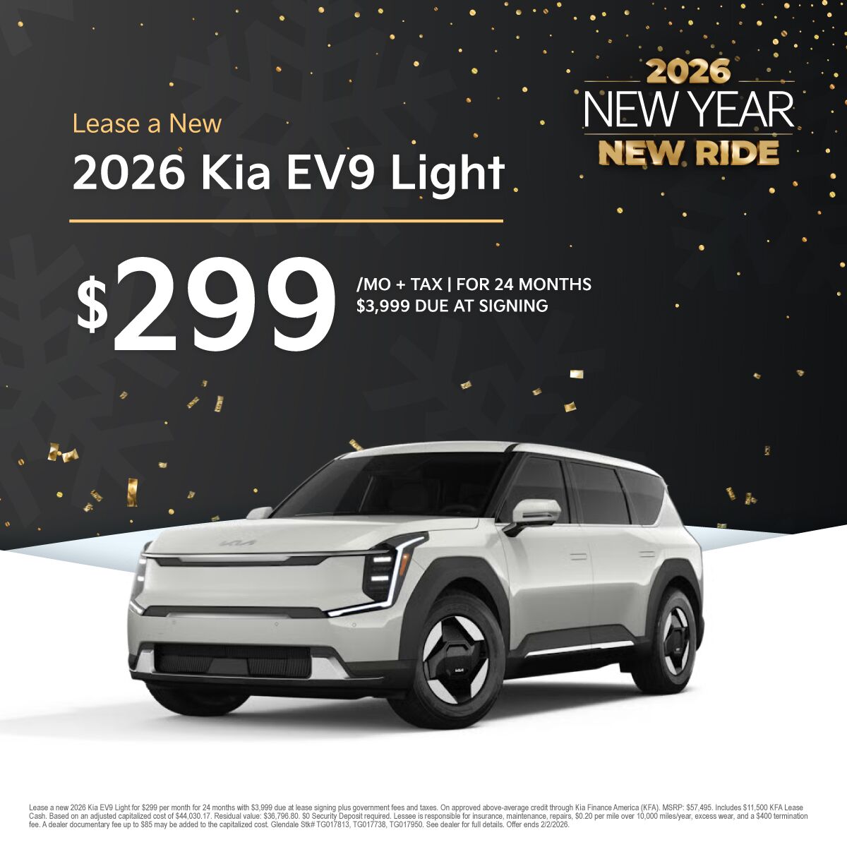 2026 Kia EV9 Light RWD