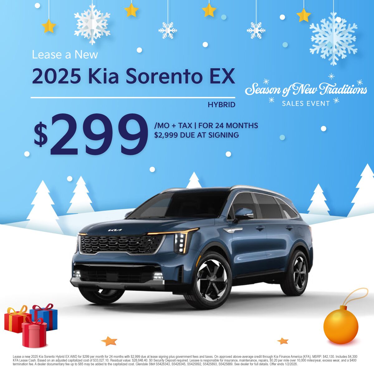 2025 Kia Sorento Hybrid EX