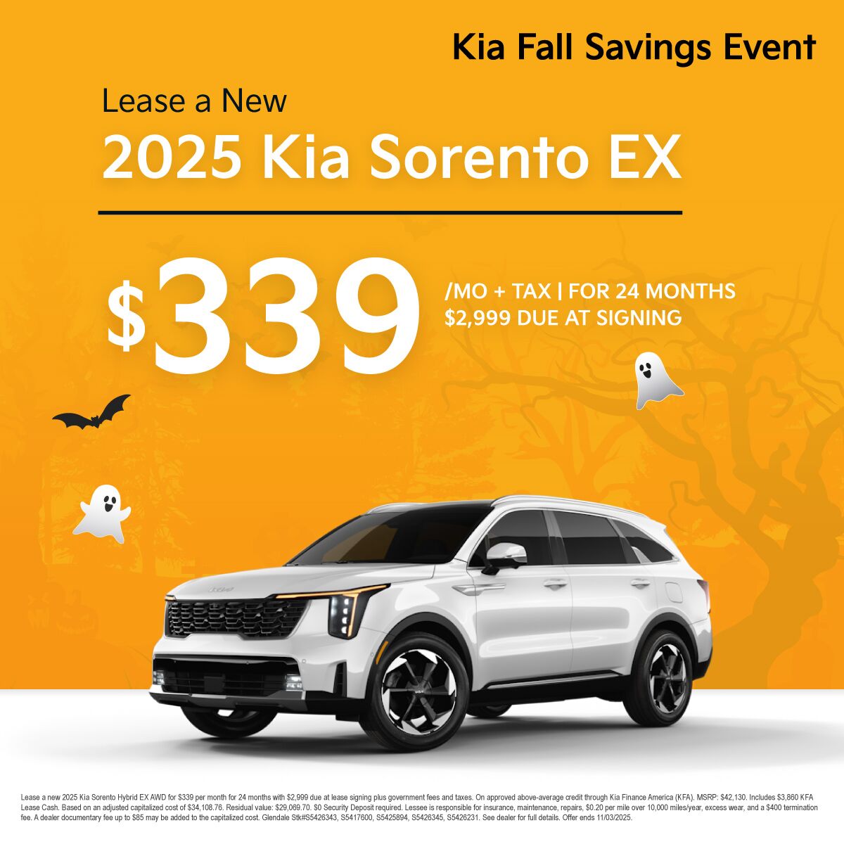 2025 Kia Sorento Hybrid EX