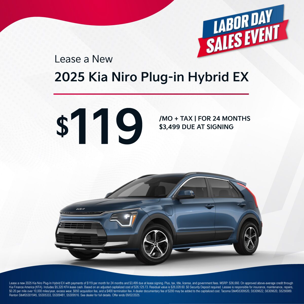 2025 Kia Niro Plug-in Hybrid EX