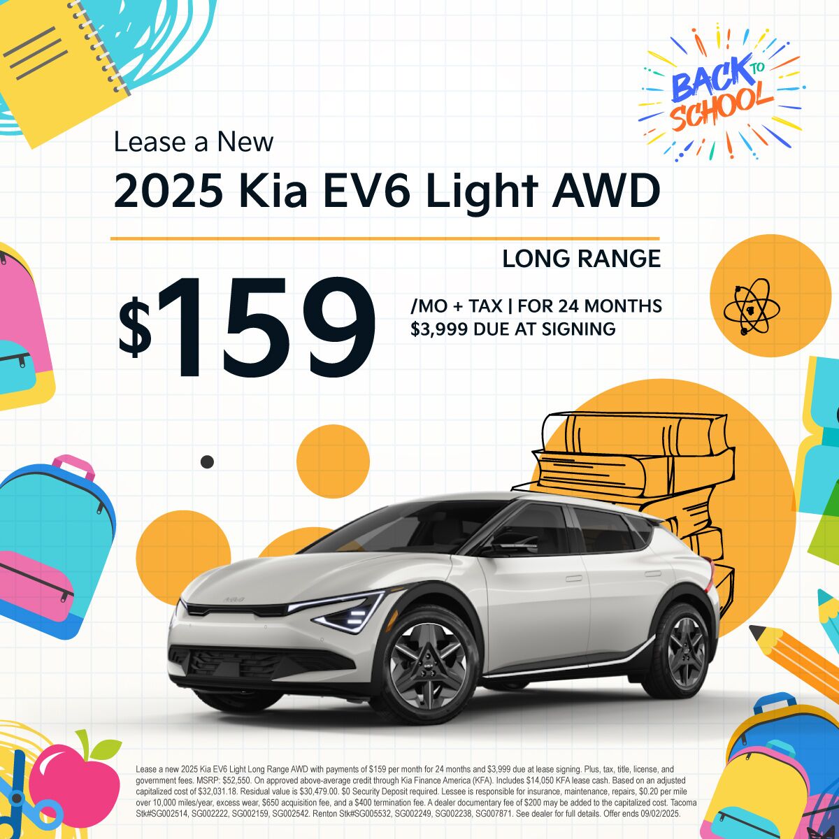 2025 Kia EV6 Light Long Range AWD