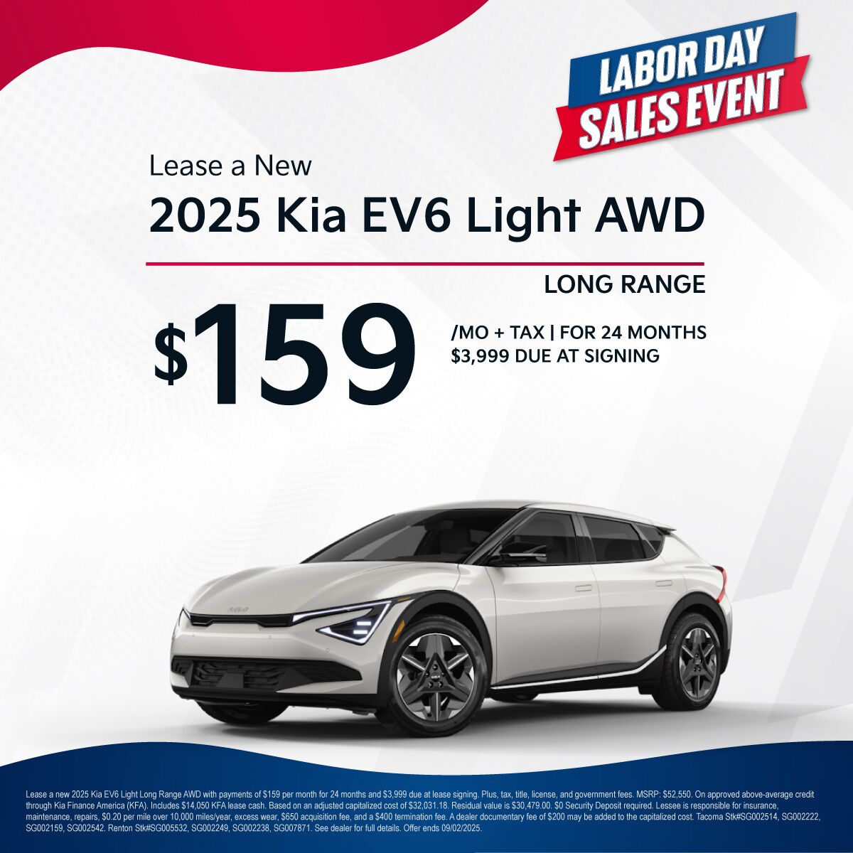 2025 Kia EV6 Light Long Range AWD