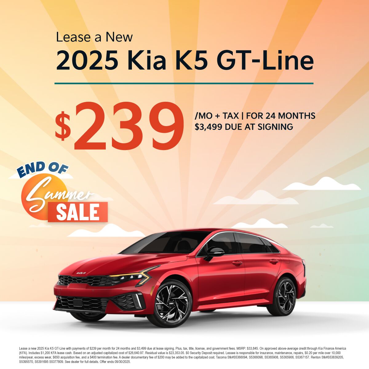 2025 Kia K5 GT-Line AWD