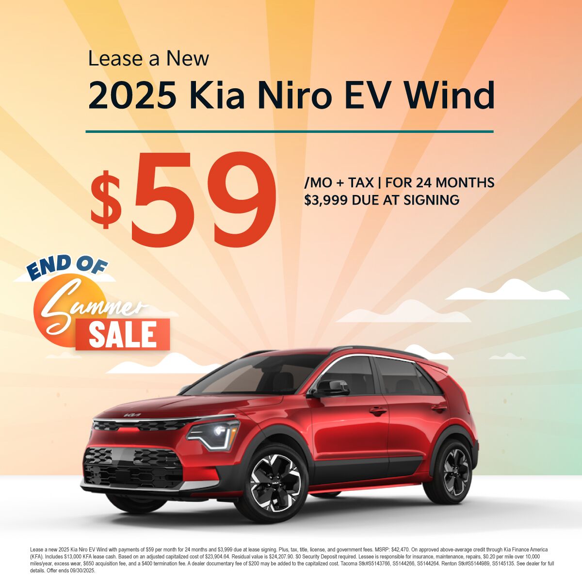 2025 Kia Niro EV Wind