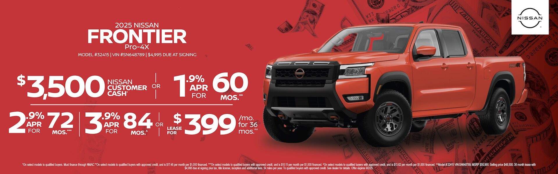 2025 Nissan Frontier Pro-4X
