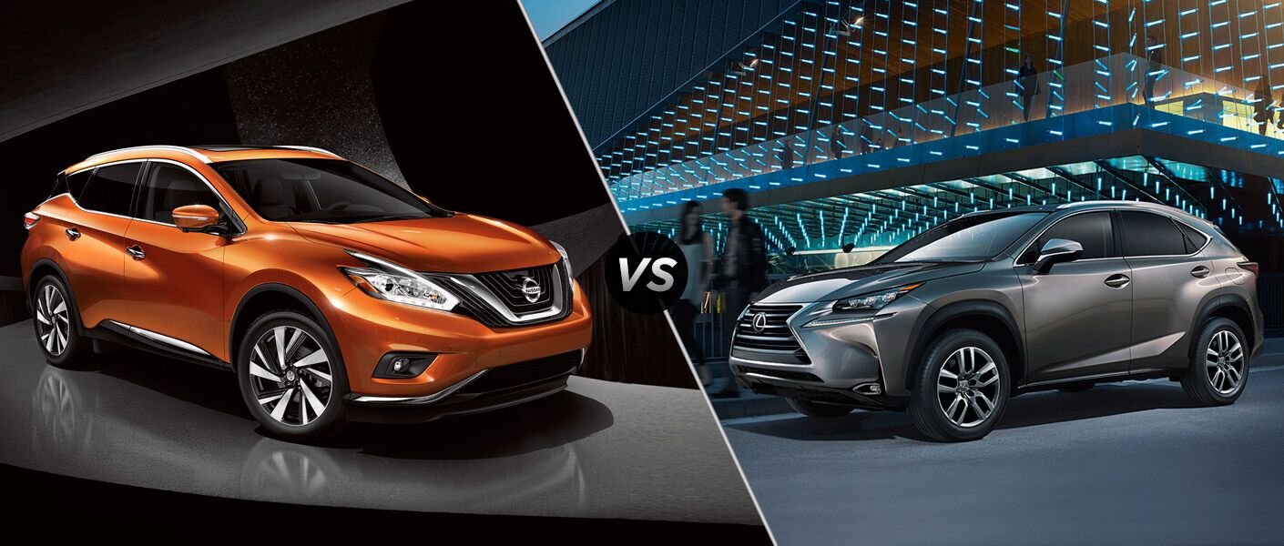 2015 Nissan Murano vs 2015 Lexus NX