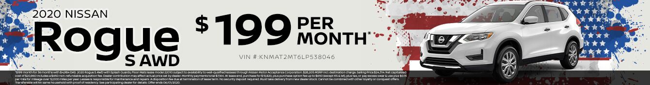 2019 NISSAN ROGUE $199 PER MONTH 2019 NISSAN ROGUE $199 PER MONTH