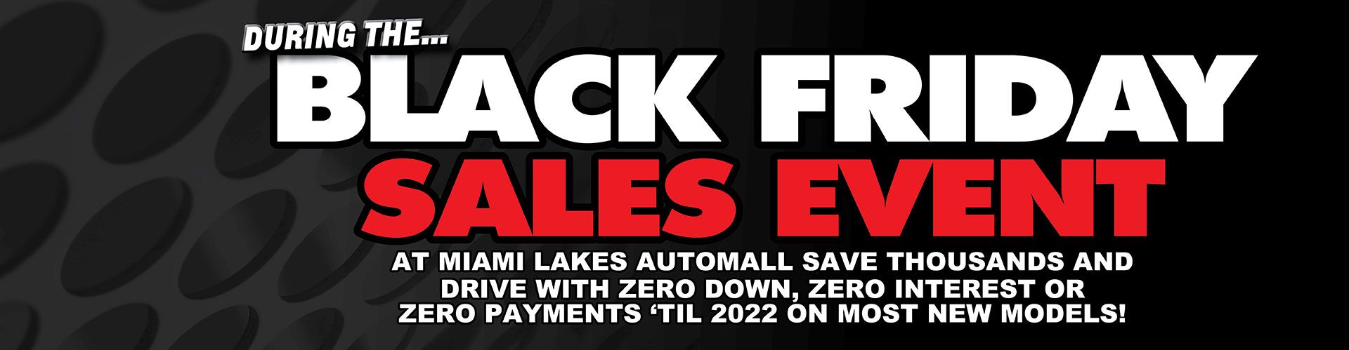 Black Friday Sales Event!