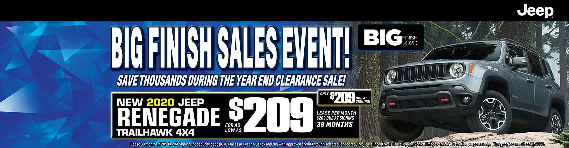 Jeep Renegade Special!