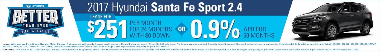 May Santa Fe Sport Special May Santa Fe Sport Special