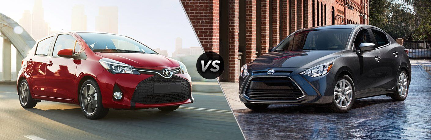 2017 Toyota Yaris vs 2017 Toyota Yaris iA