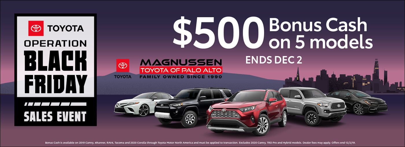 Toyota Black Friday Sale