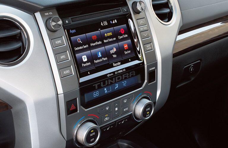 2016 Toyota Tundra Entune system