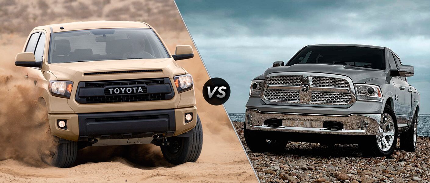 2016 Toyota Tundra vs 2016 Ram 1500