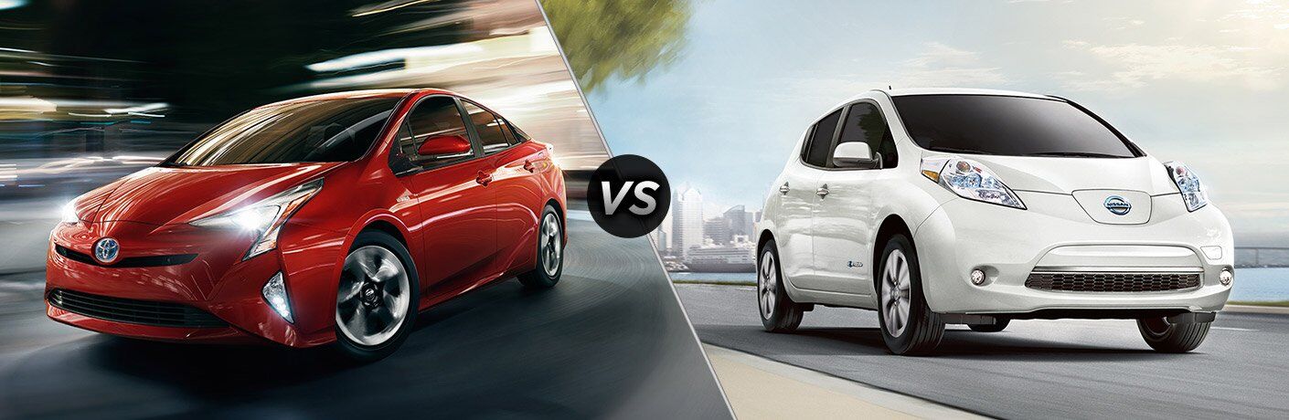 2017 Toyota Prius vs 2017 Nissan LEAF