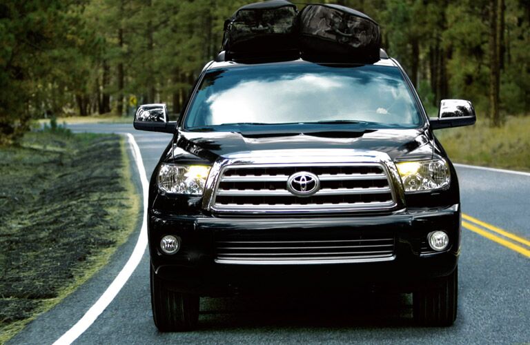 2017 Toyota Sequoia exterior grille headlights roof racks